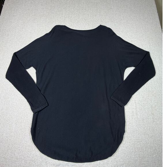 Lululemon Women 12 Black Long Sleeve Pullover Sweater Stretch Casual Wear - Picture 2 of 7